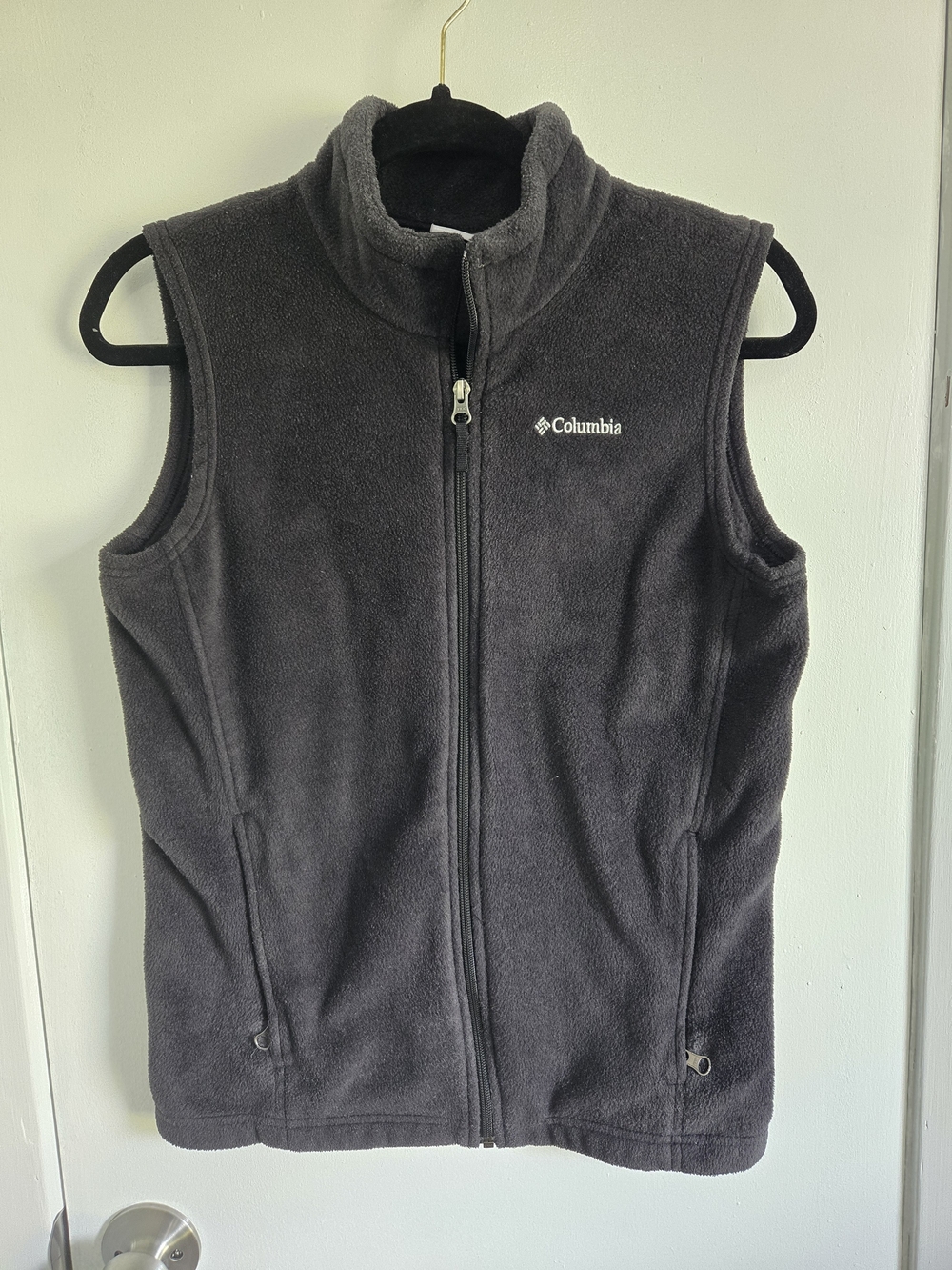 Columbia Black Fleece Vest for Kids